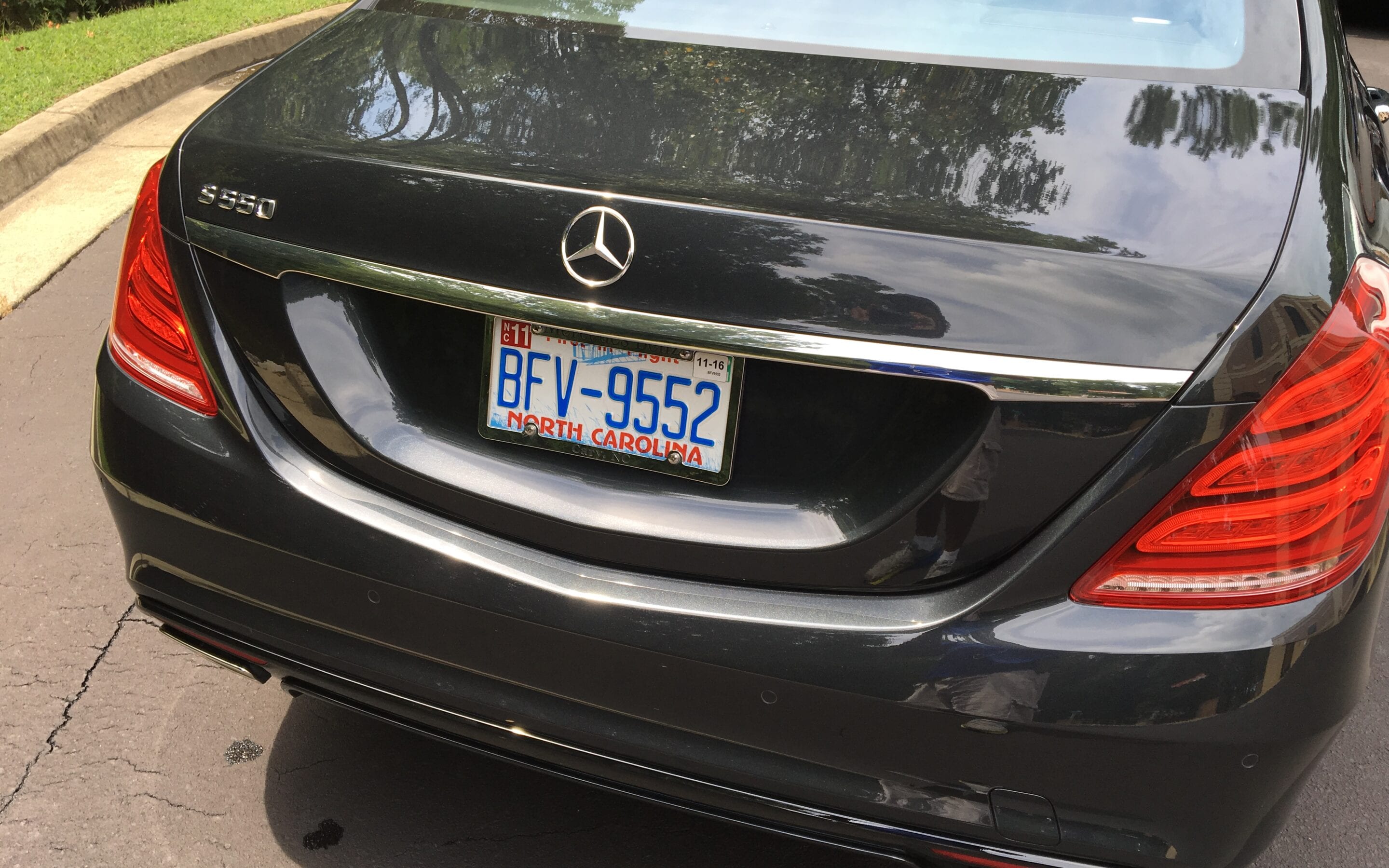 Photos of finished 2014 Mercedes Benz S550