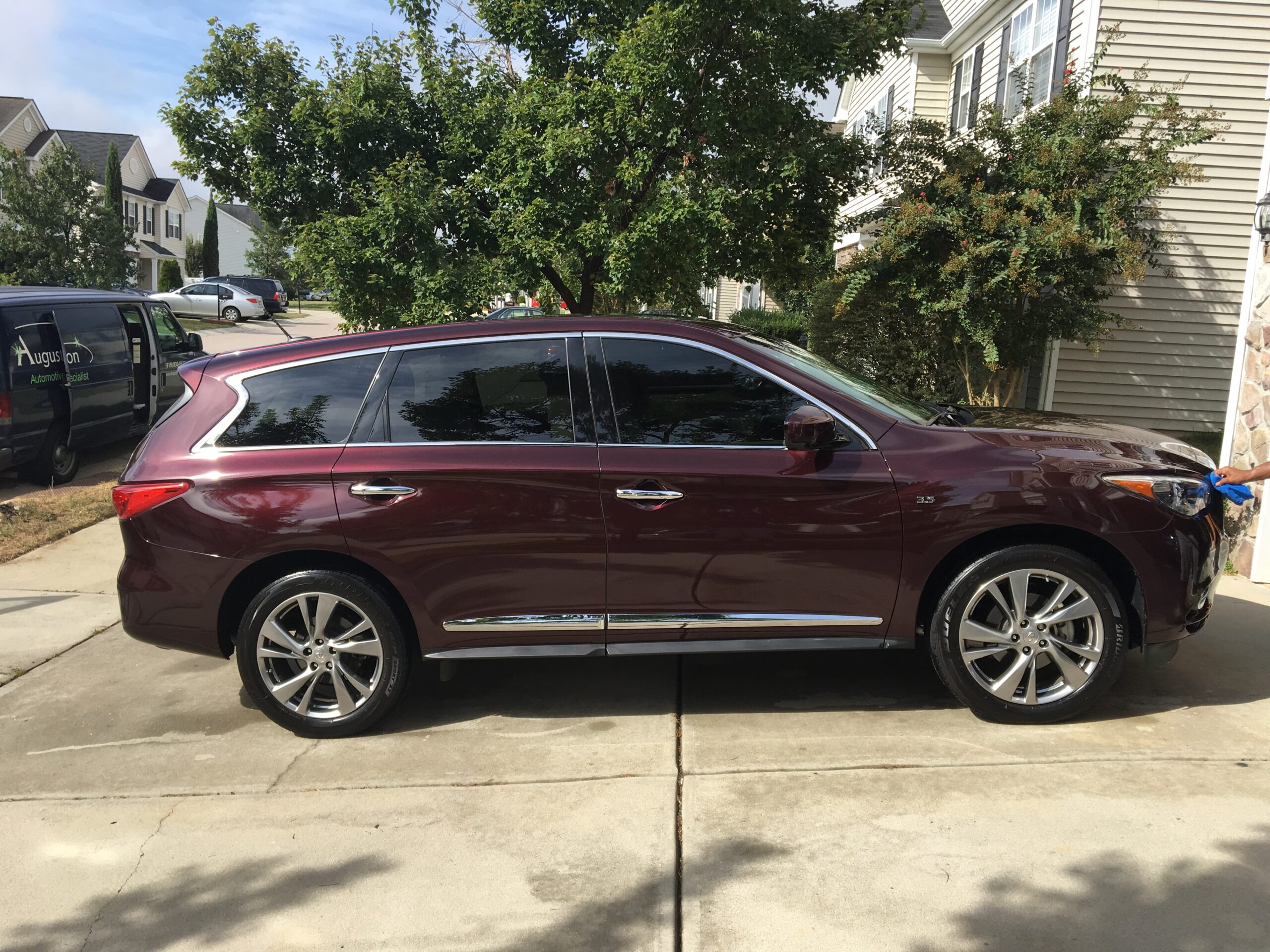 Photos of finished 2015 Infiniti QX60 ~ August Precision