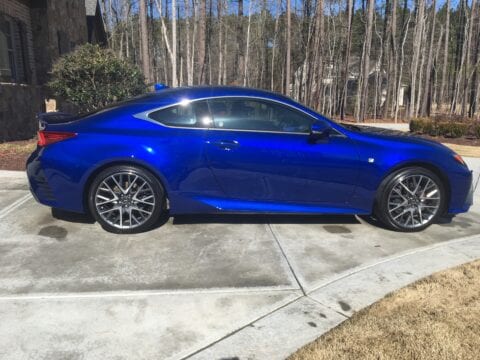 Photos of finished 2016 Lexus 350 ~ August Precision