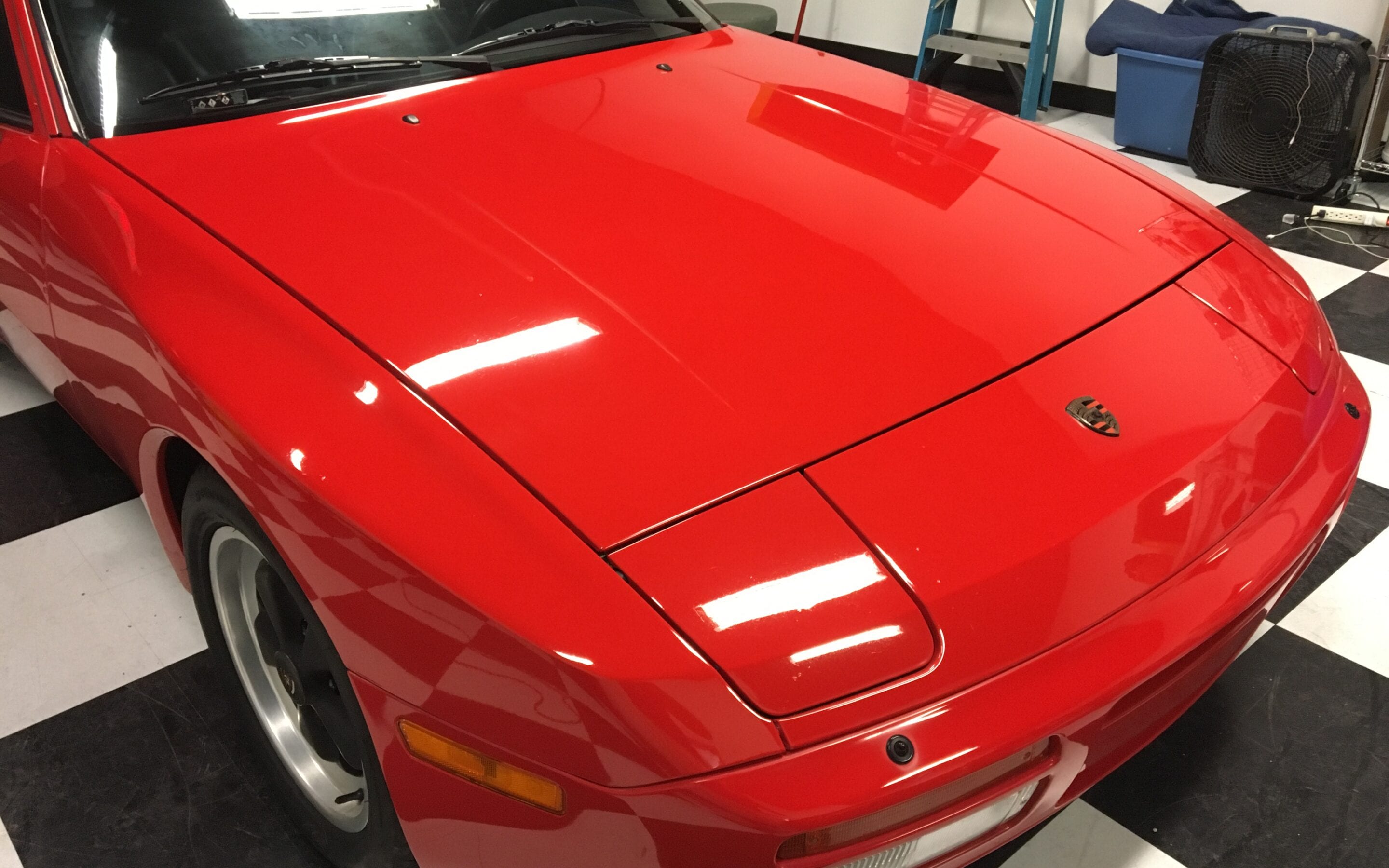 Photos of finished 1990 Porsche 944