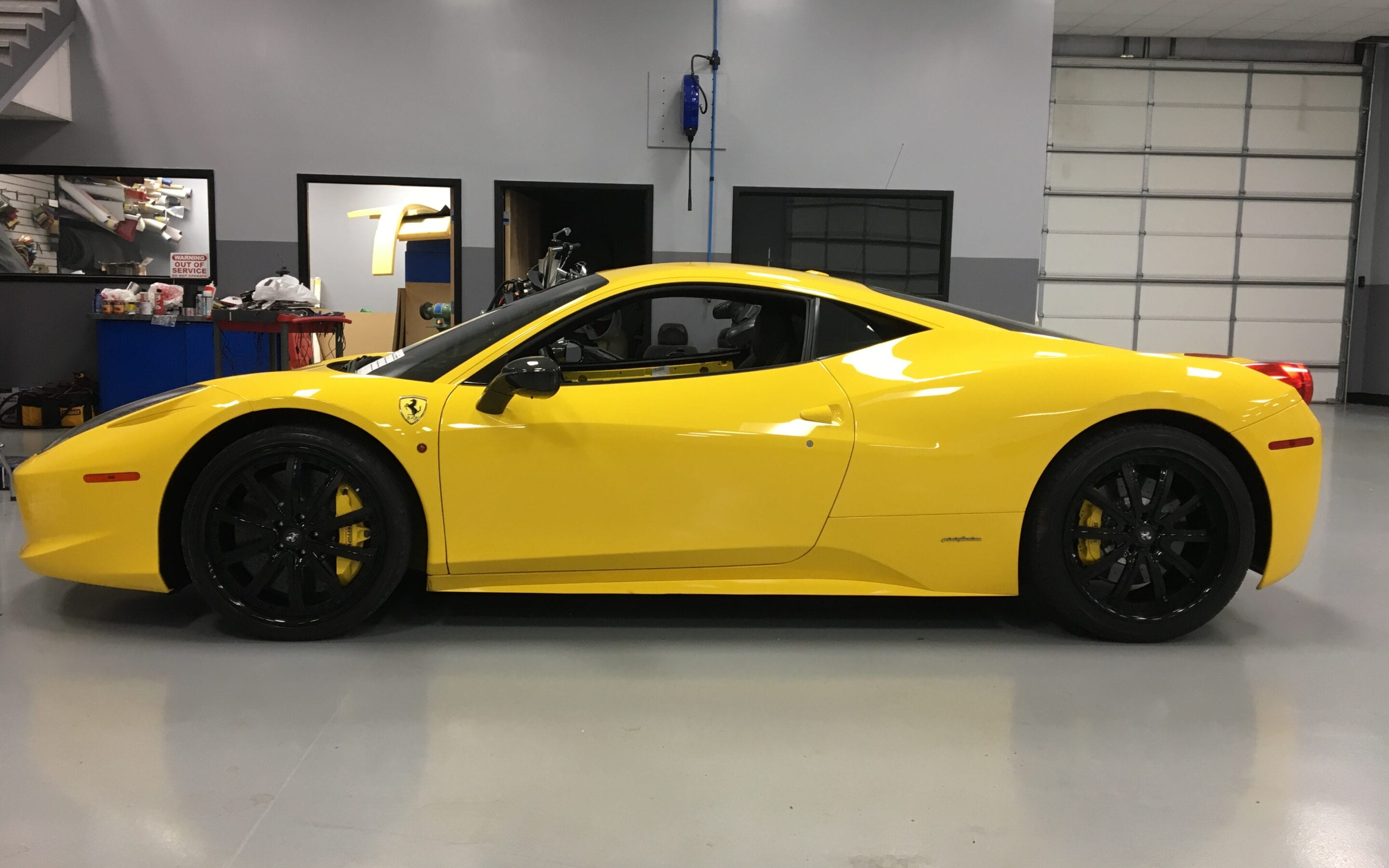 Exterior Restoration of 2016 Ferrari 458