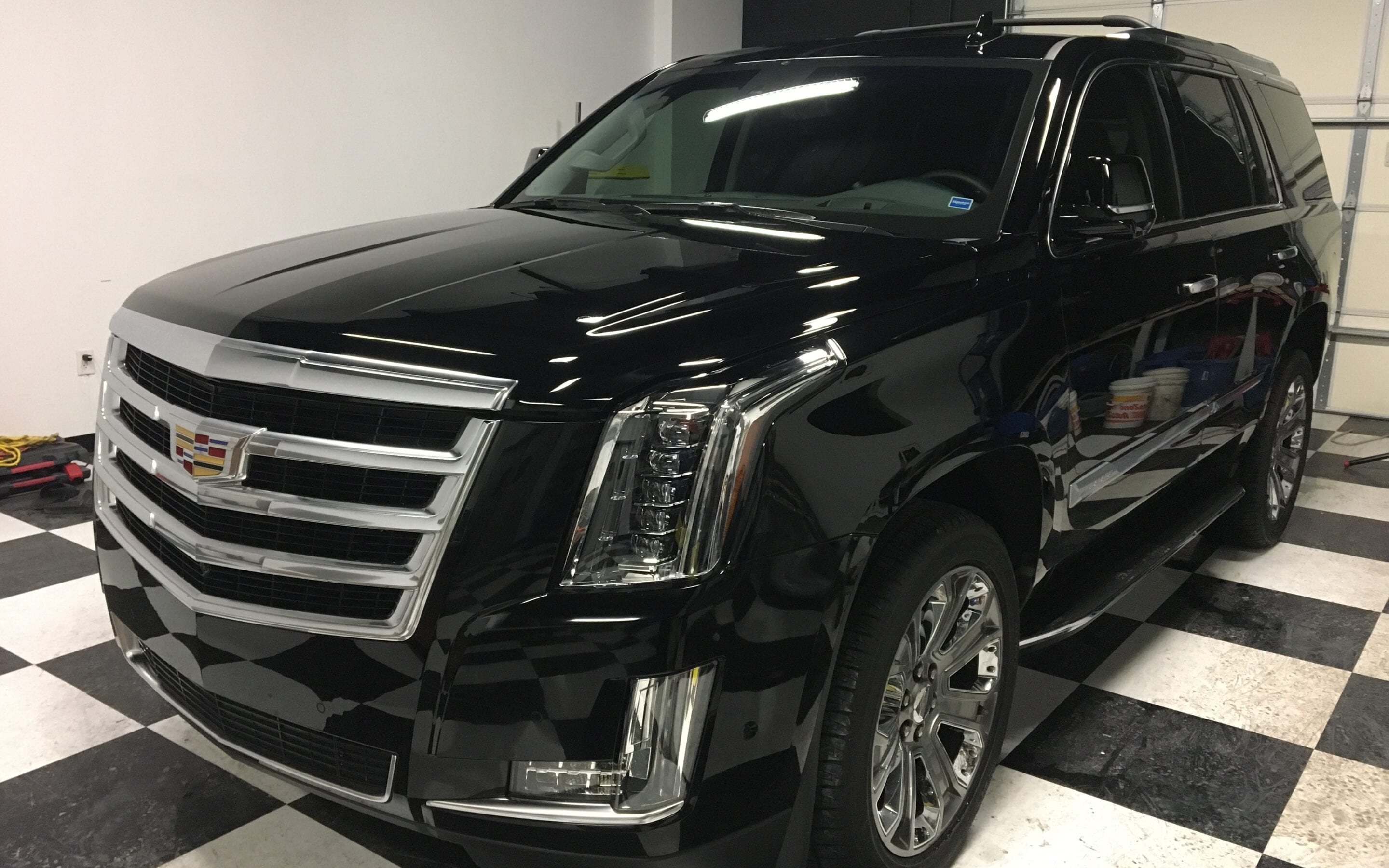 Photos of finished 2017 Cadillac SUV