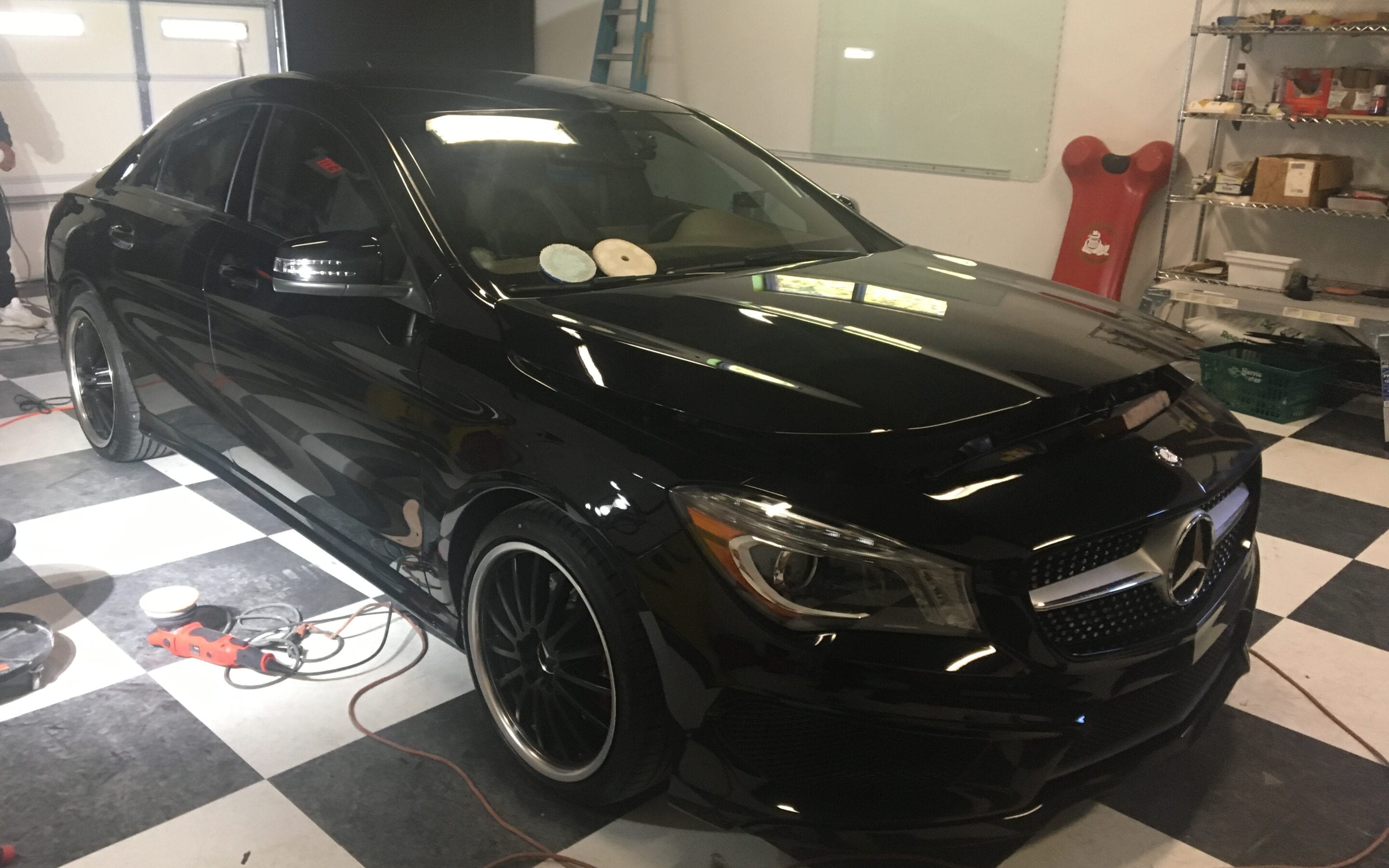 Photos of finished 2015 Mercedes 250