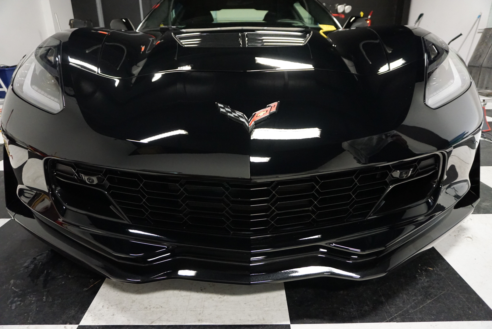 Full Exterior Detail of 2018 Chevrolet Corvette