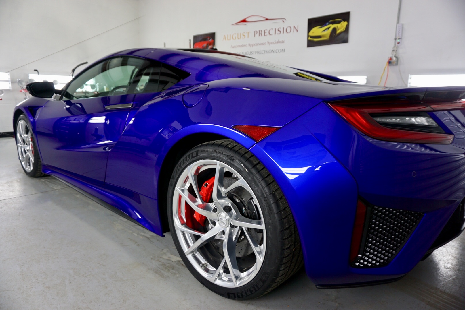 New Car Preparation Package of 2018 Acura NSX