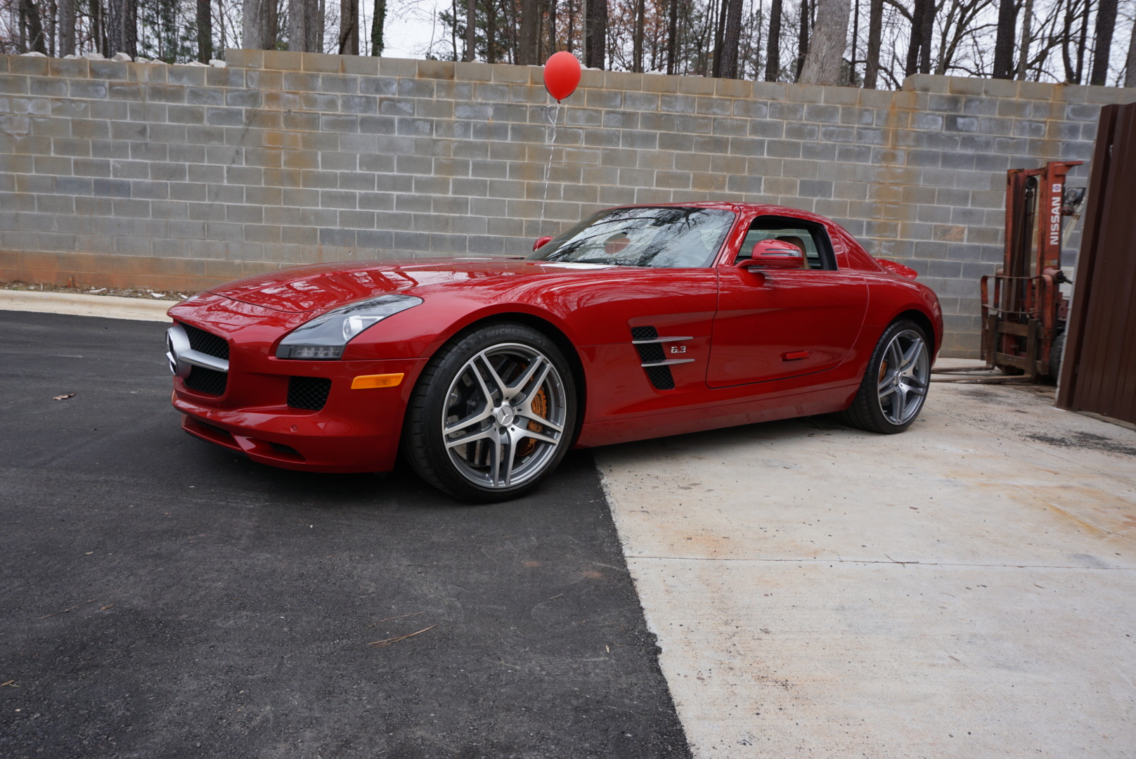 Original Detail of 2015 Mercedes SLS AMG