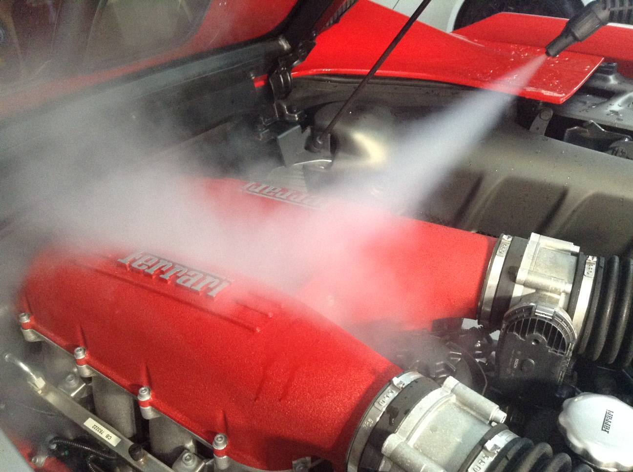 Engine Steam Cleaning