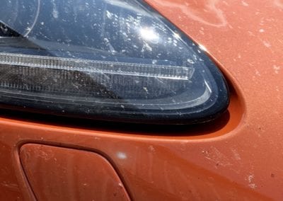 Photo of a 2019 Jaguar F Type being detailed by August Precision