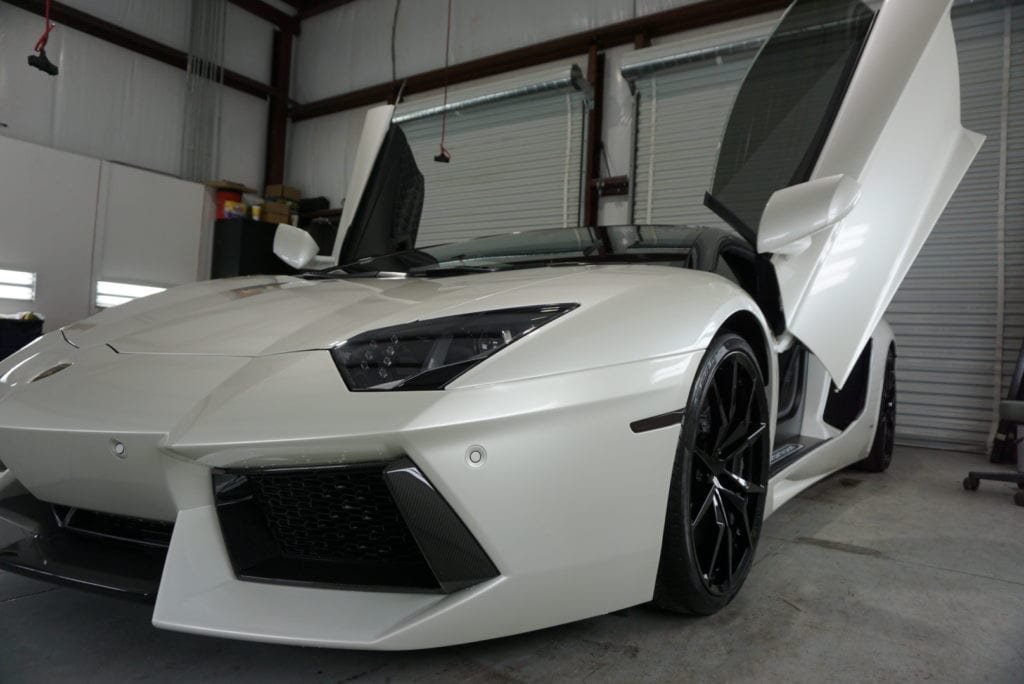 Photo of a 2019 Lamborghini Aventador Detailed by August Precision