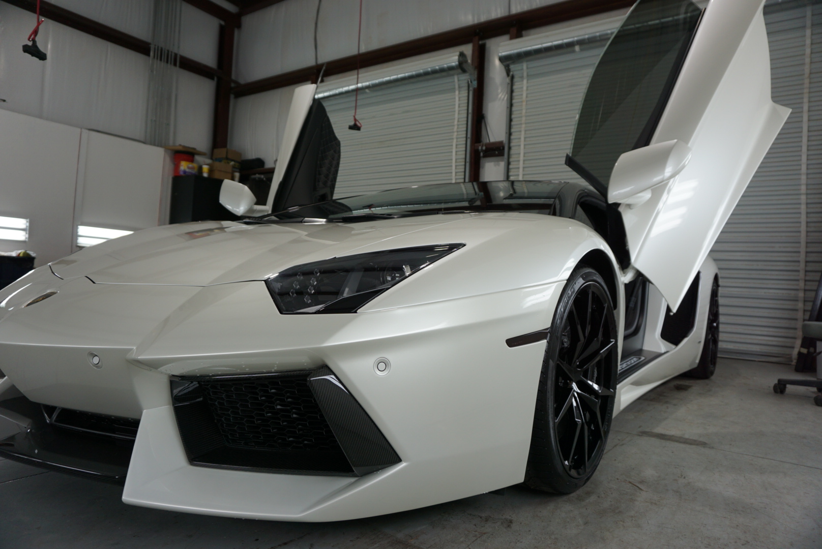 New Car Preparation of a 2019 Lamborghini Aventador