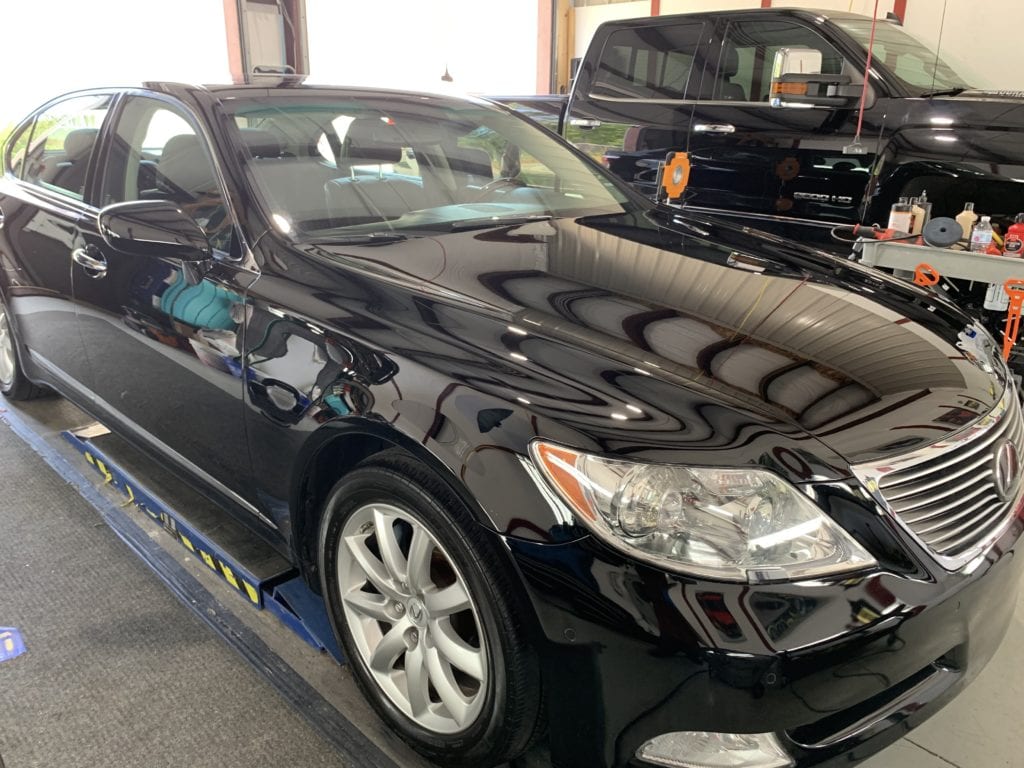 Ceramic Coating of a 2015 Lexus LS