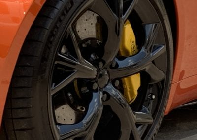 Photo of a 2019 Jaguar F Type being detailed by August Precision