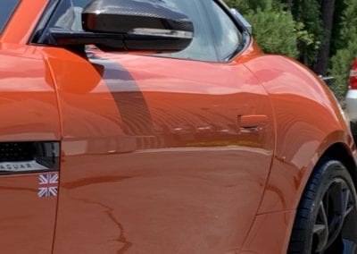 Photo of a 2019 Jaguar F Type being detailed by August Precision
