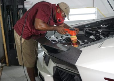 Photo of a 2019 Lamborghini Aventador Detailed by August Precision