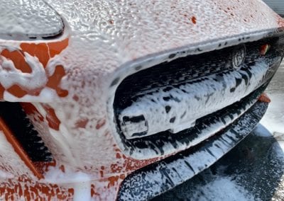 Photo of a 2019 Jaguar F Type being detailed by August Precision