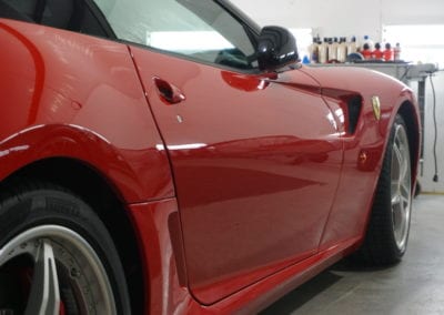 Photo of a 2011 Ferrari 599 with a Ceramic Coating