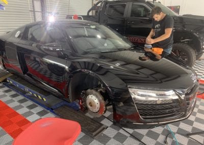 Photo of a 2017 Audi R8 Getting a Ceramic Coating