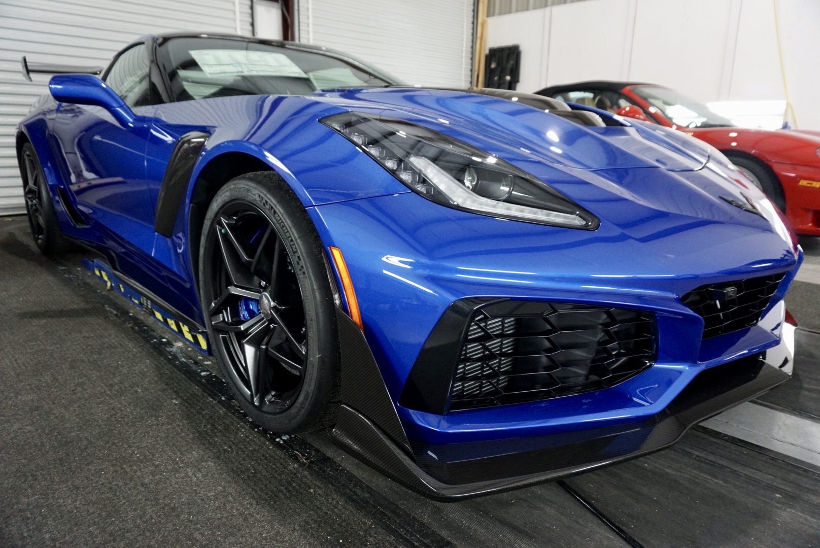 New Car Preparation of a 2019 Chevrolet Corvette