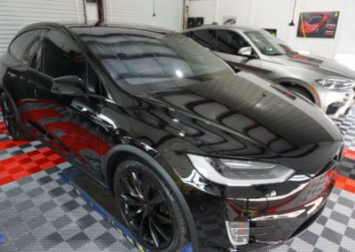 Photo of a Ceramic Coating of a 2018 Tesla Model X