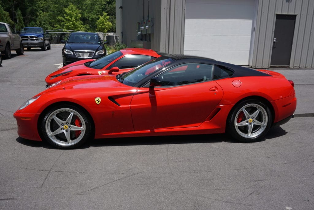 Photo of a 2011 Ferrari 599 with a Ceramic Coating