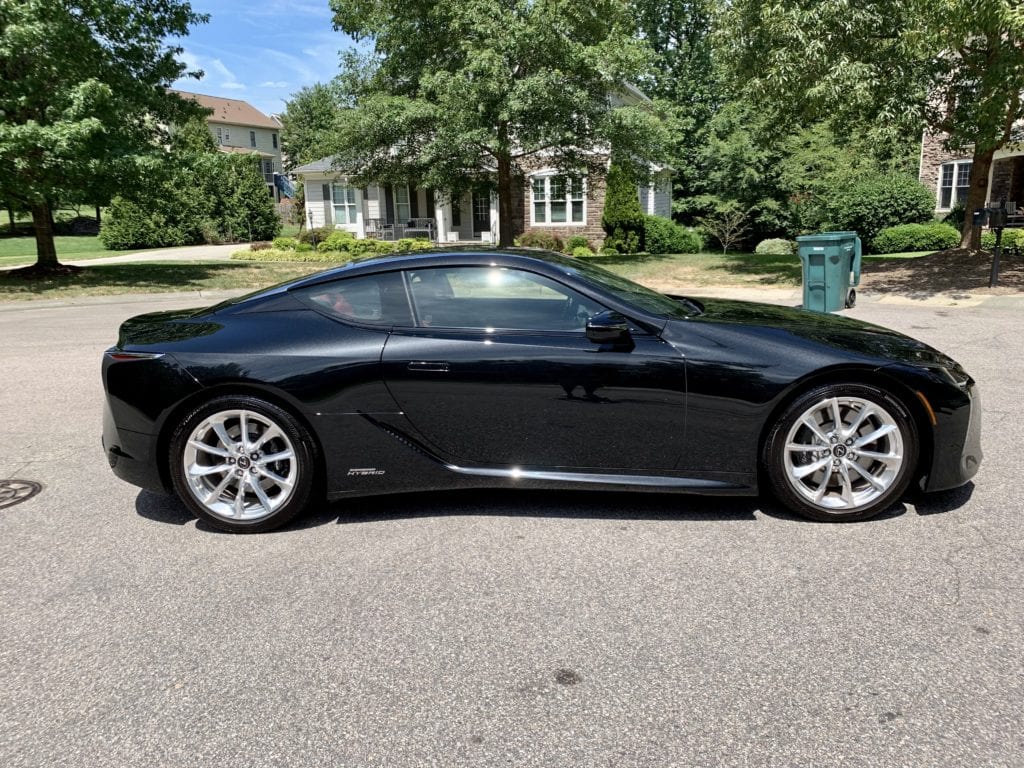 Photo of a 2018 Black Lexus LC