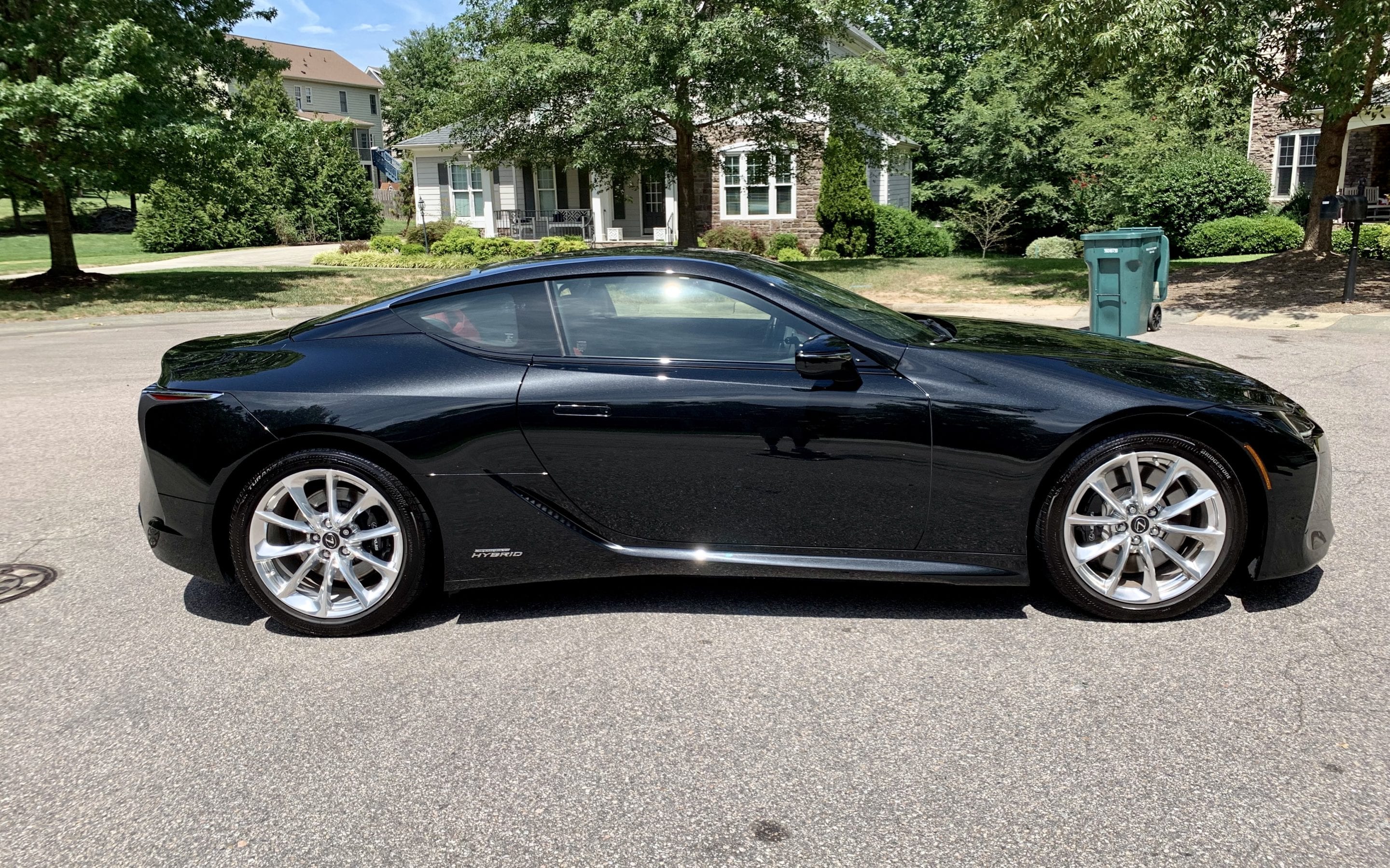 Photo of a 2018 Black Lexus LC