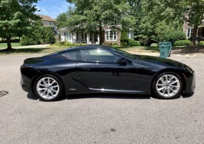 Photo of a 2018 Black Lexus LC