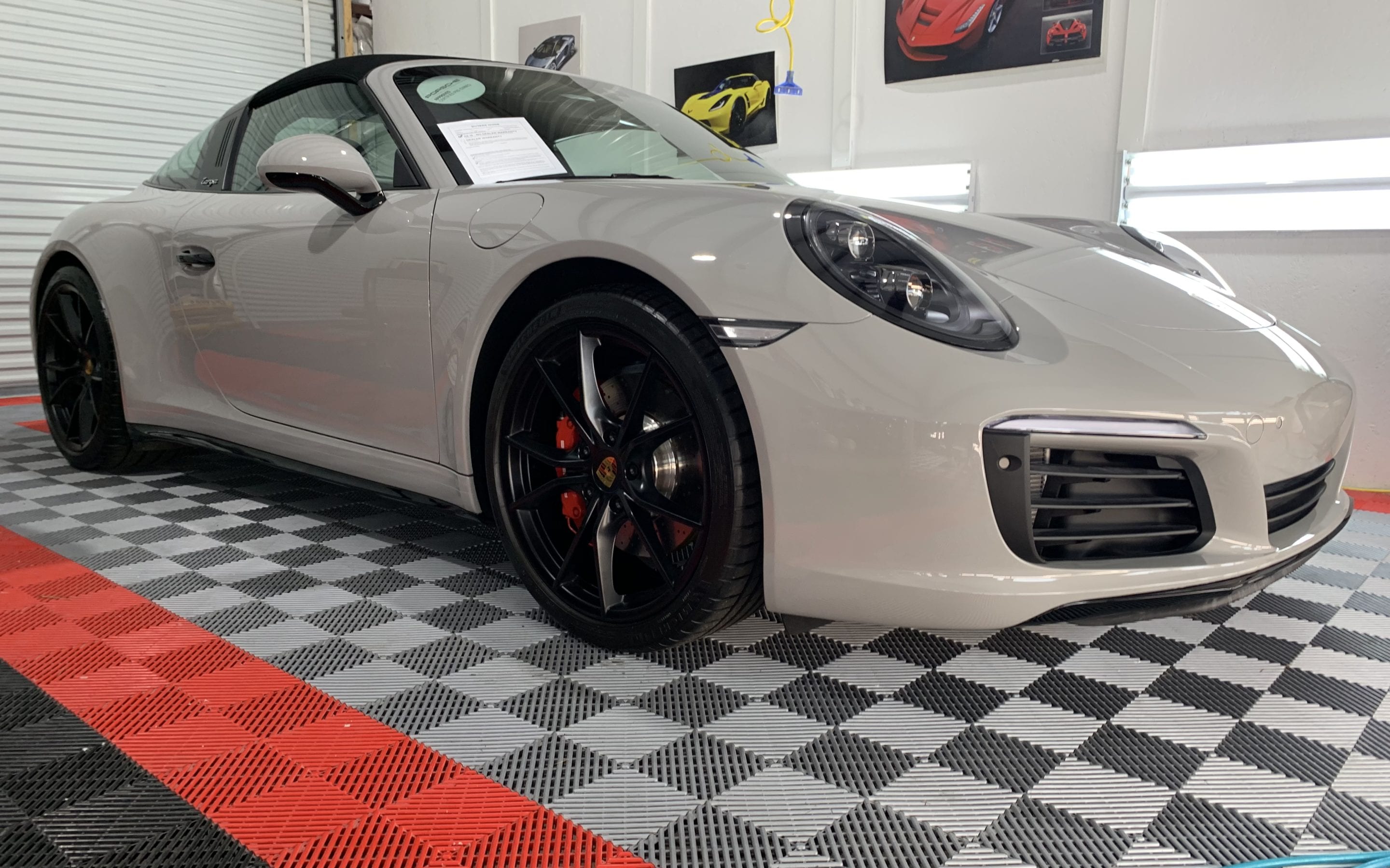 New Car Preparation of a 2019 Porsche 911