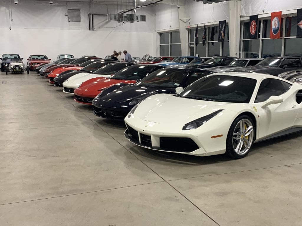 Ceramic Coating of a 2018 Ferrari 488