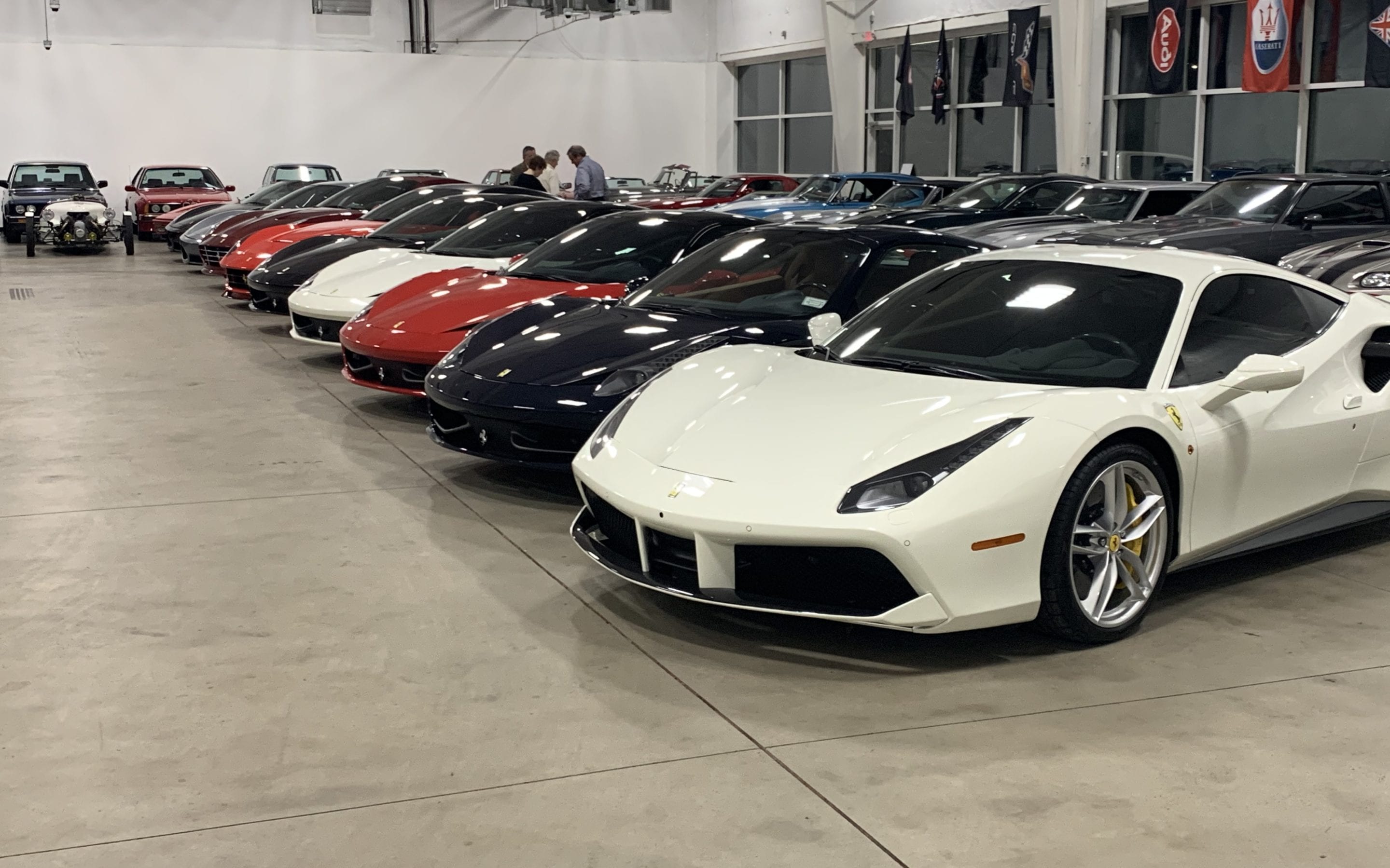 Ceramic Coating of a 2018 Ferrari 488