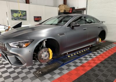 Ceramic Coating of a 2019 Mercedes AMG GT