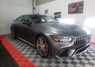 Ceramic Coating of a 2019 Mercedes AMG GT