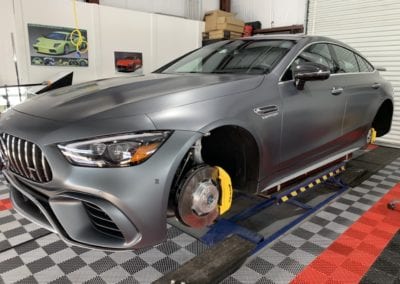 Ceramic Coating of a 2019 Mercedes AMG GT