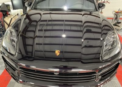 Photo of a New Car Preparation of a 2019 Porsche Cayenne