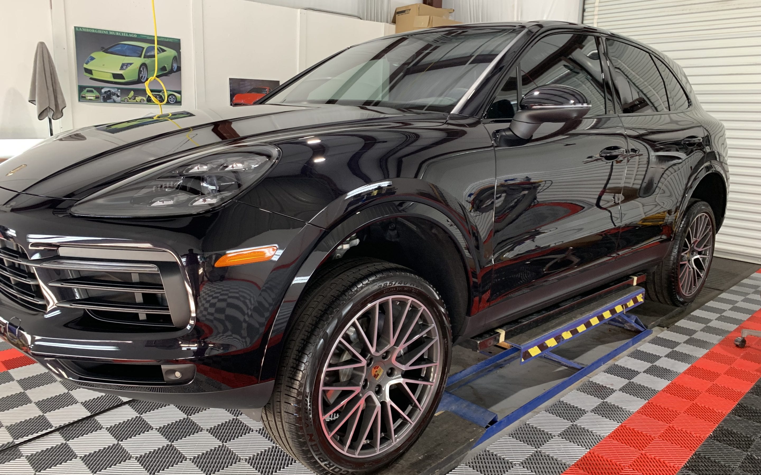 New Car Preparation of a 2019 Porsche Cayenne