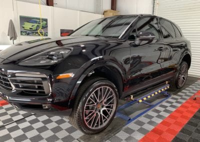 Photo of a New Car Preparation of a 2019 Porsche Cayenne