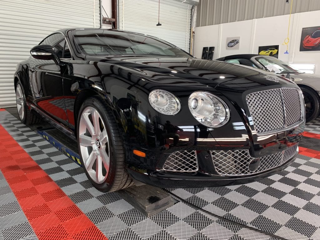 Photo of a Ceramic Coating of a 2017 Bentley Continental GT