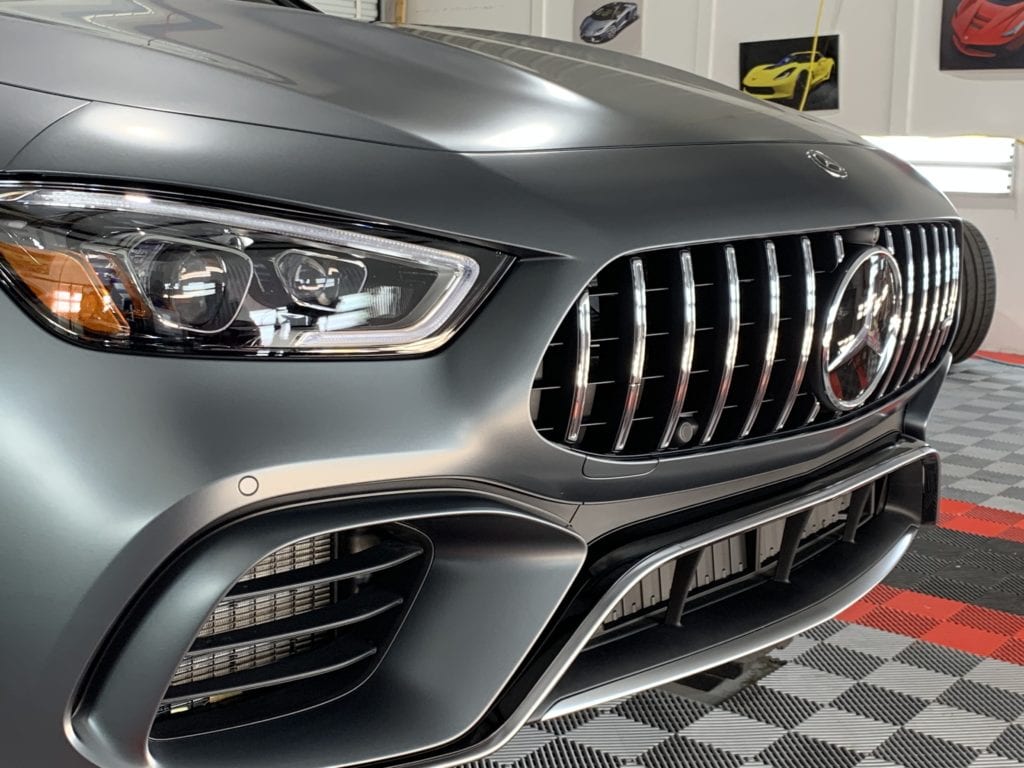 Ceramic Coating of a 2019 Mercedes AMG GT