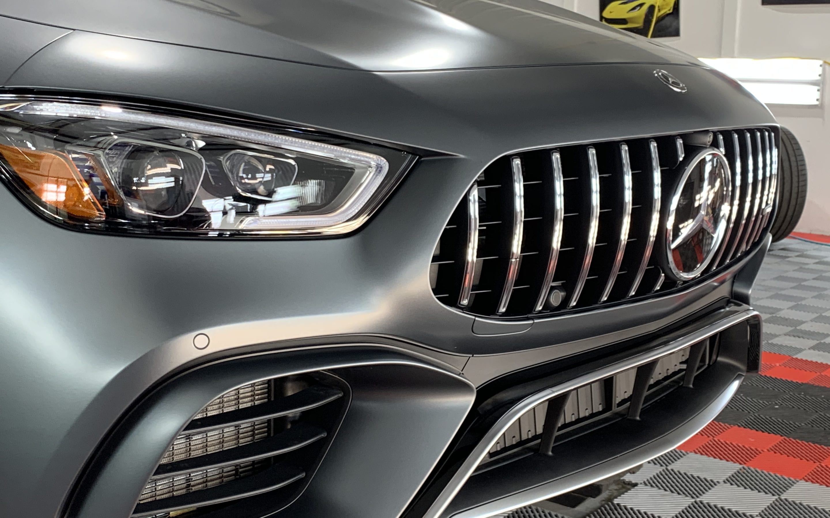 Ceramic Coating of a 2019 Mercedes AMG GT