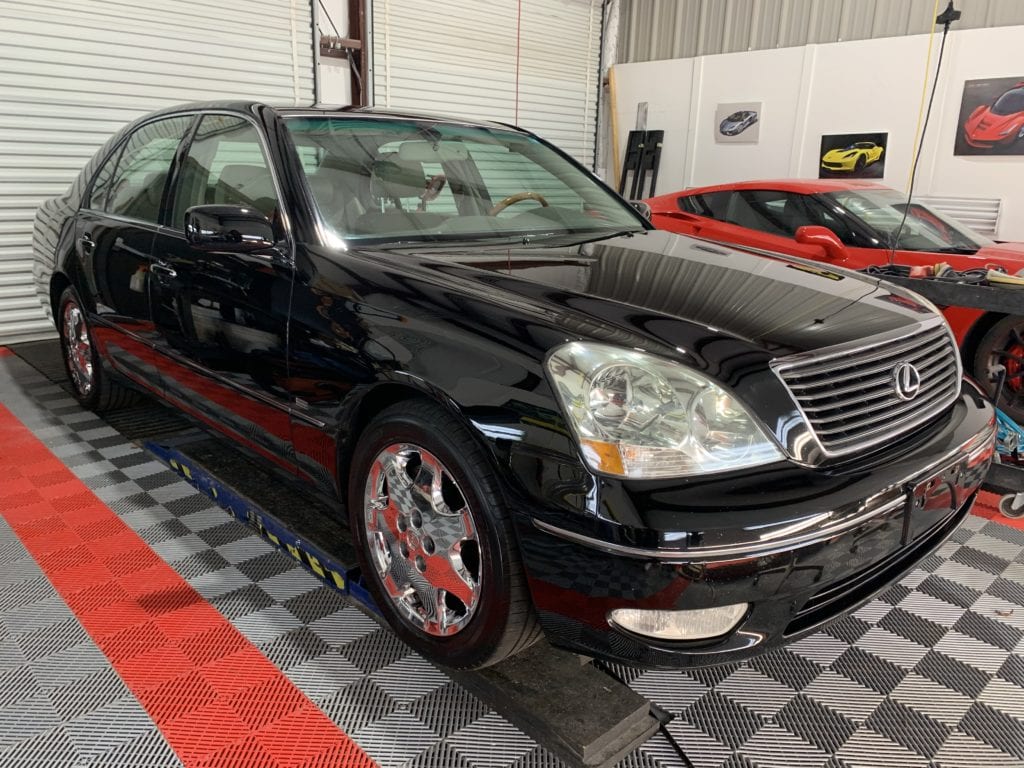 Photo of a Ceramic Coating of a 2002 Lexus LS