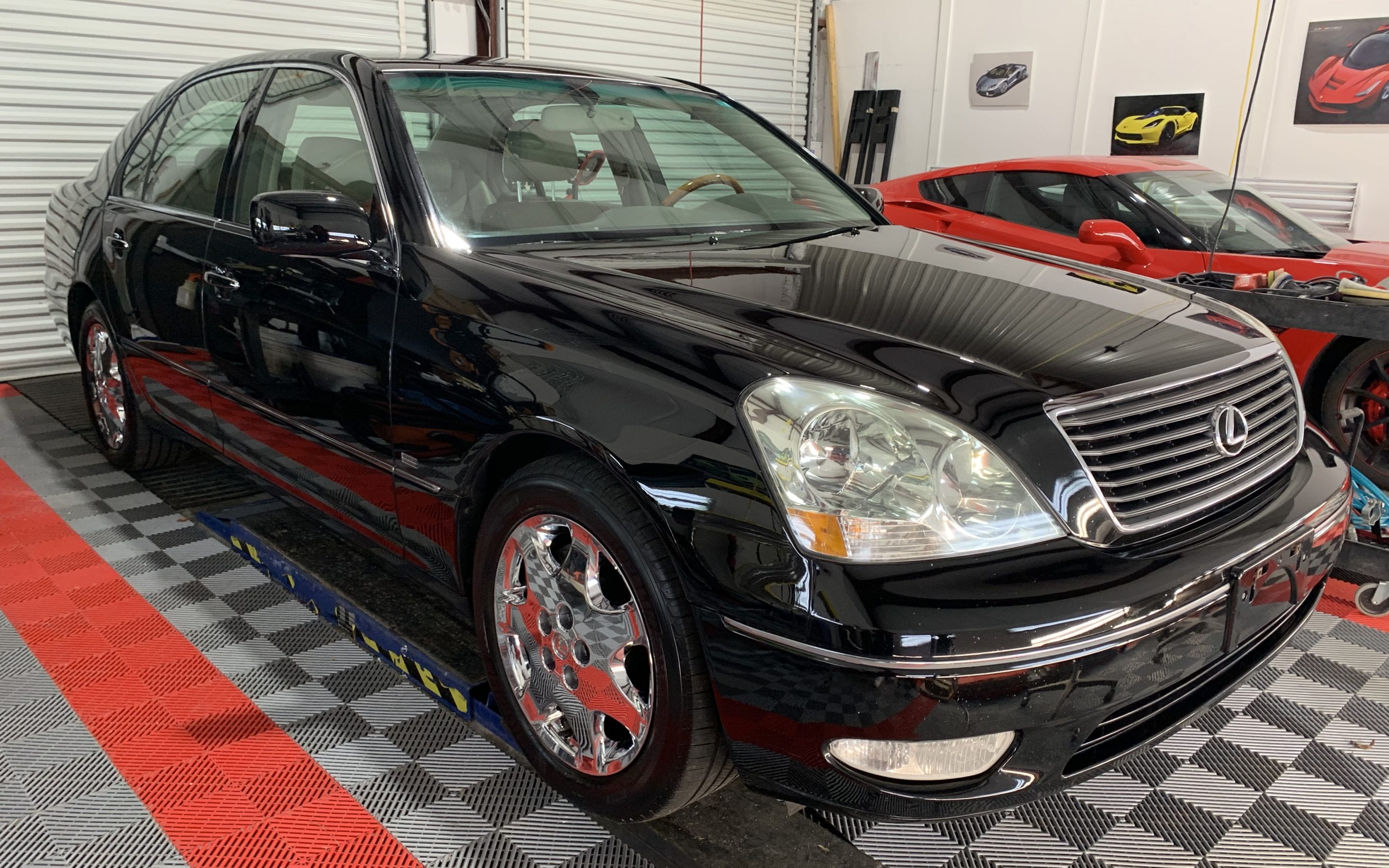 Photo of a Ceramic Coating of a 2002 Lexus LS