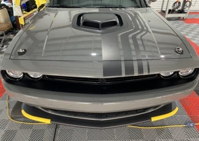 Photo of a New Car Preparation of a 2019 Dodge Challenger