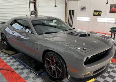 Photo of a New Car Preparation of a 2019 Dodge Challenger