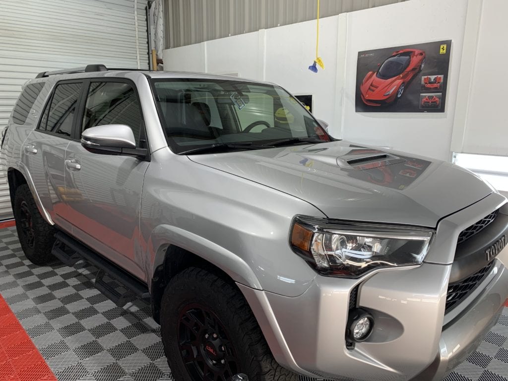 Photos of a Full Detail of a 2018 Toyota 4Runner