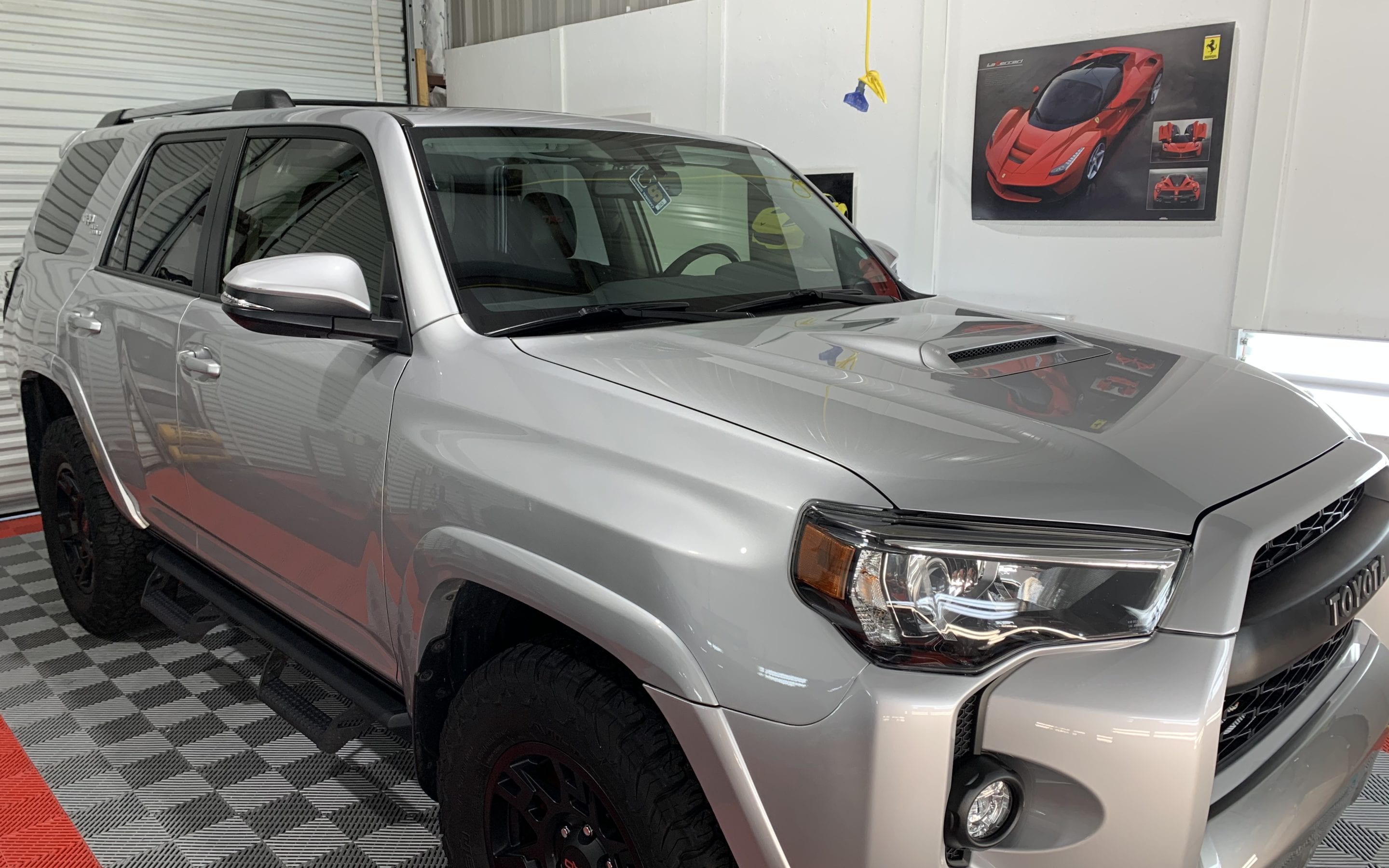 Photos of a Full Detail of a 2018 Toyota 4Runner