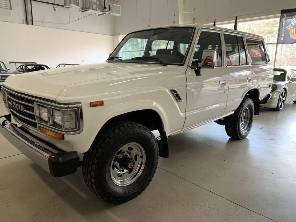 Photos of a Full Detail of a 1988 Toyota Land Cruiser