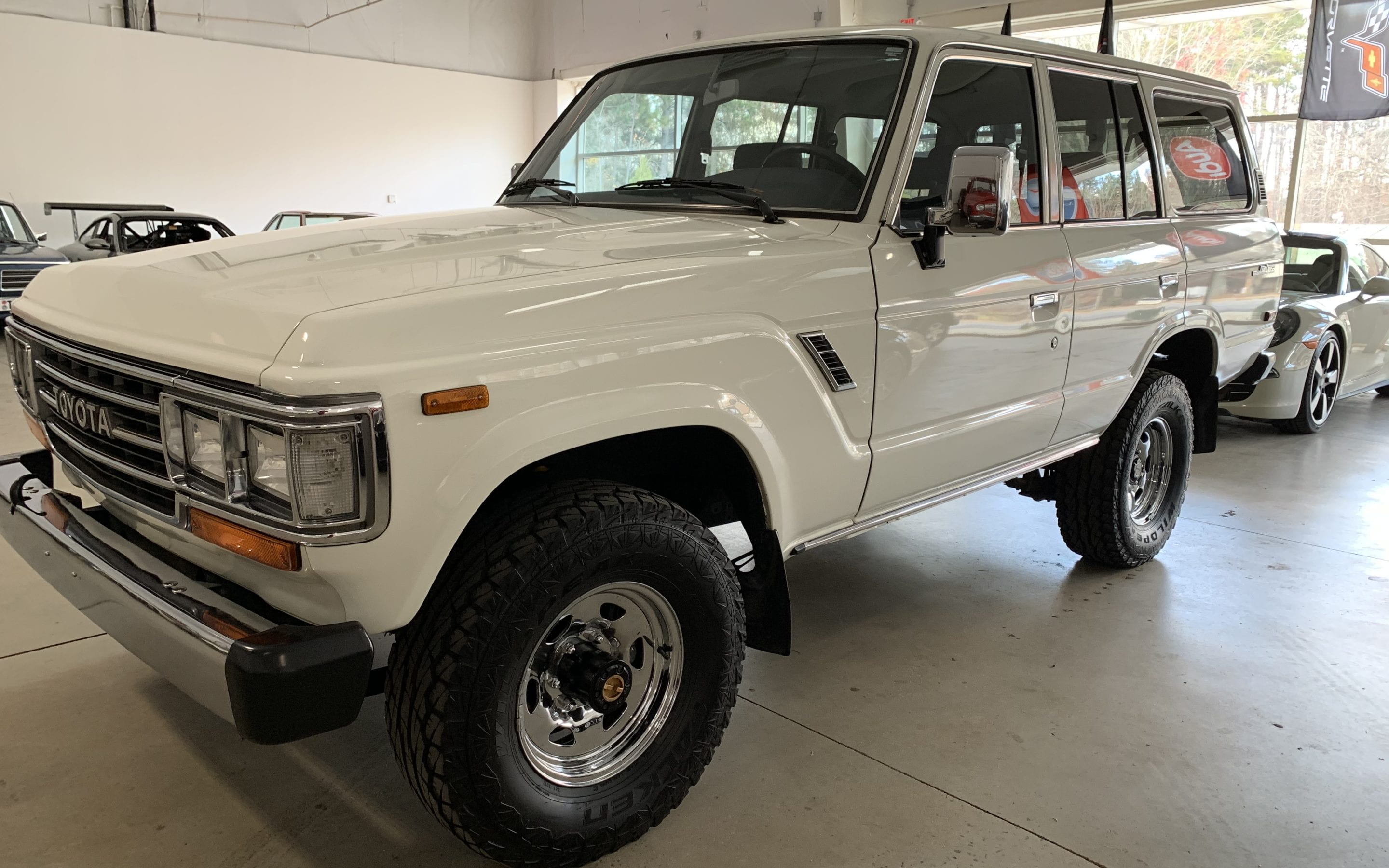 Full Detail of a 1988 Toyota Land Cruiser