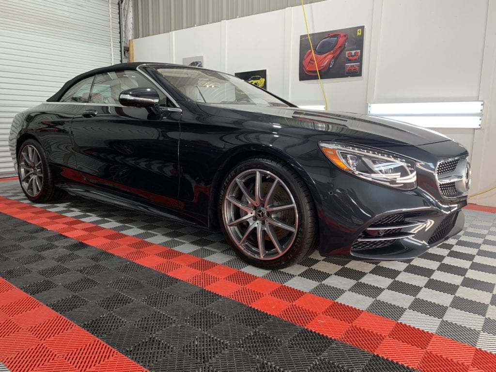 Photos of a new Car Preparation of a 2020 Mercedes S560