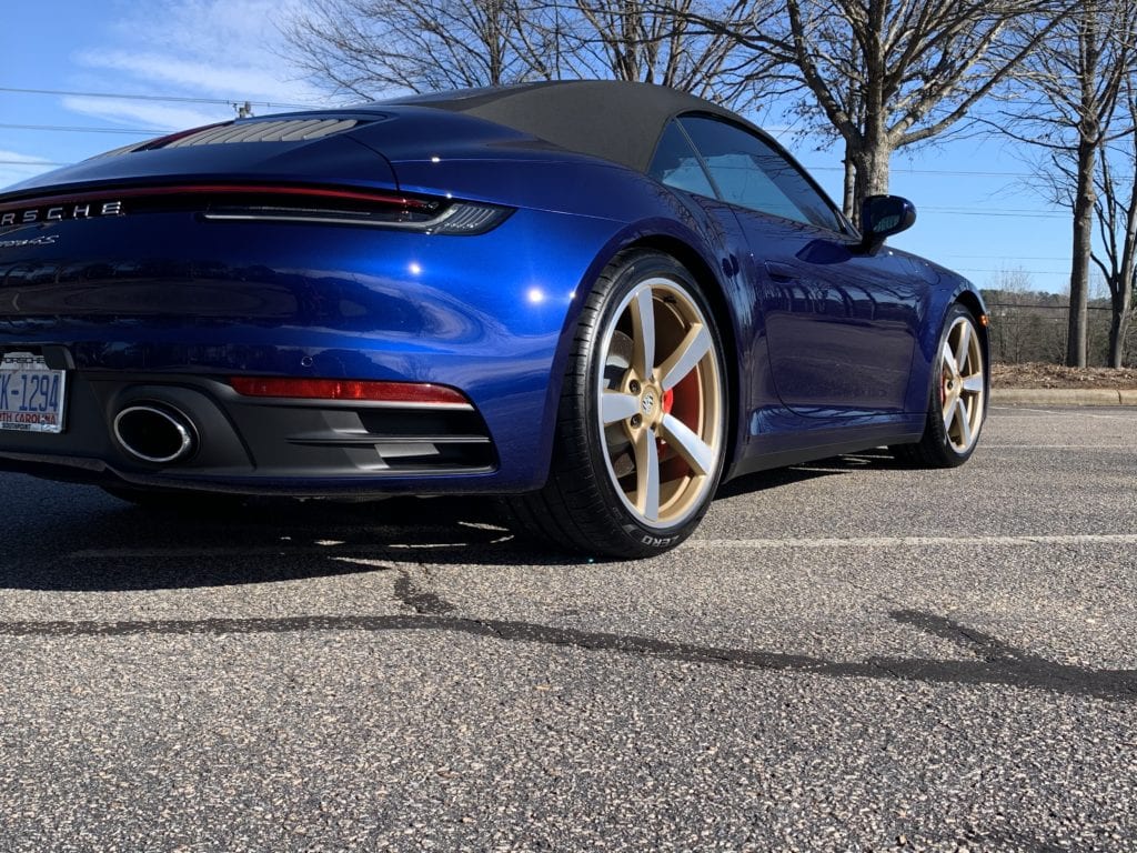 New Car Preparation of a 2020 Porsche Carrera Cabriolet GS