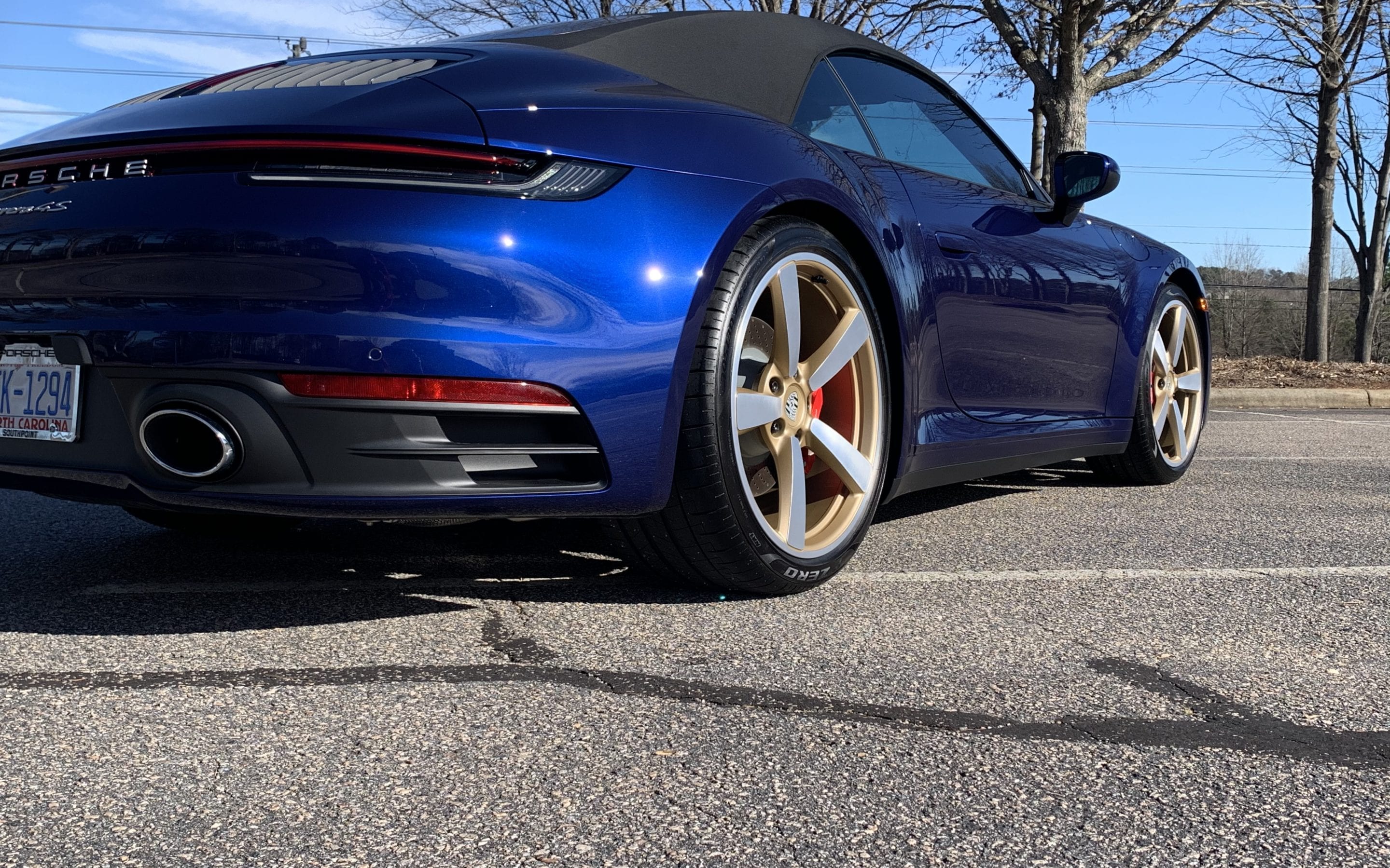 New Car Preparation of a 2020 Porsche Carrera Cabriolet GS